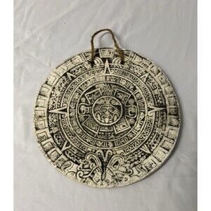 Aztec Solar Calendar Aztec Sun Stone Wall Art Hanging Plaque